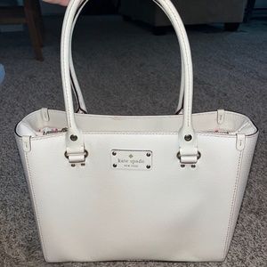Kate Spade White Leather Purse